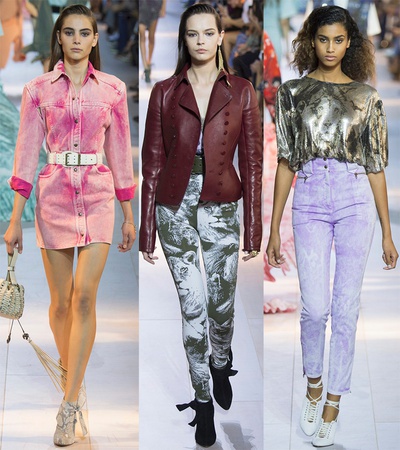 тенденции моды весна-лето 2016 стиль 90-х