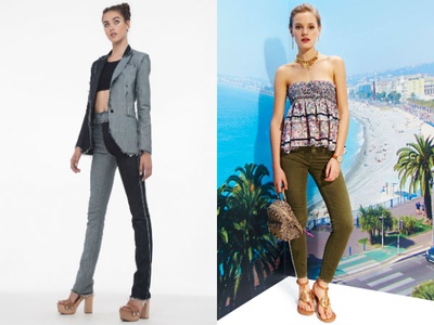 модные тенденции весна-лето 2016, расцветки джинсов