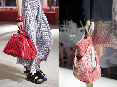 модные тенденции весна-лето 2016, сумка-торба